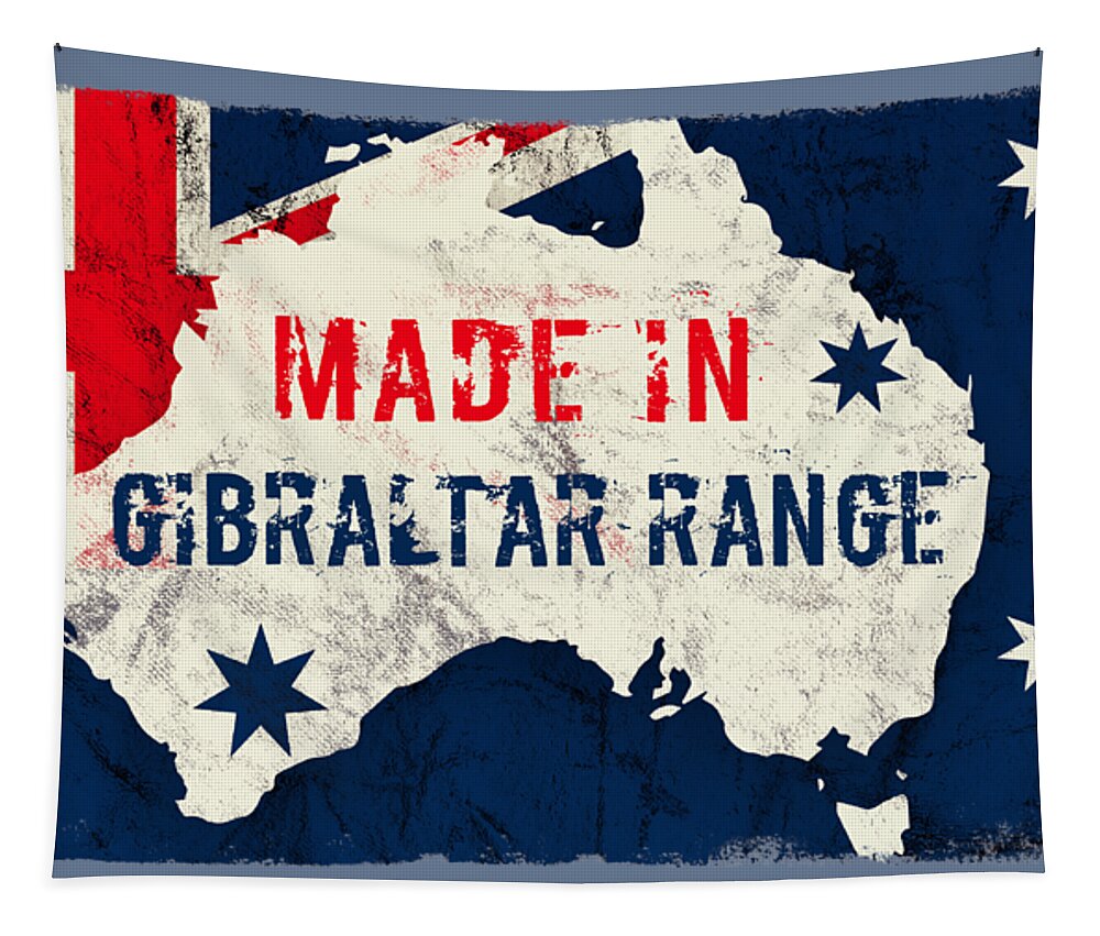 Gibraltar Range Tapestry featuring the digital art Made in Gibraltar Range, Australia #gibraltarrange #australia by TintoDesigns