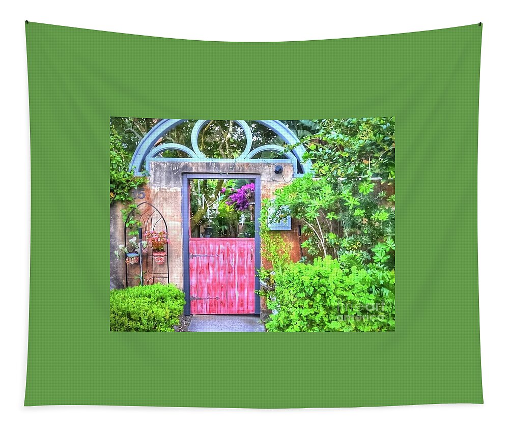 Garden Tapestry featuring the photograph Magic Garden by Debbi Granruth