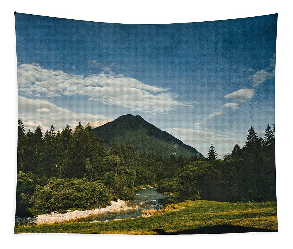 Landscape Tapestry featuring the photograph Magic Slovenia by Yasmina Baggili