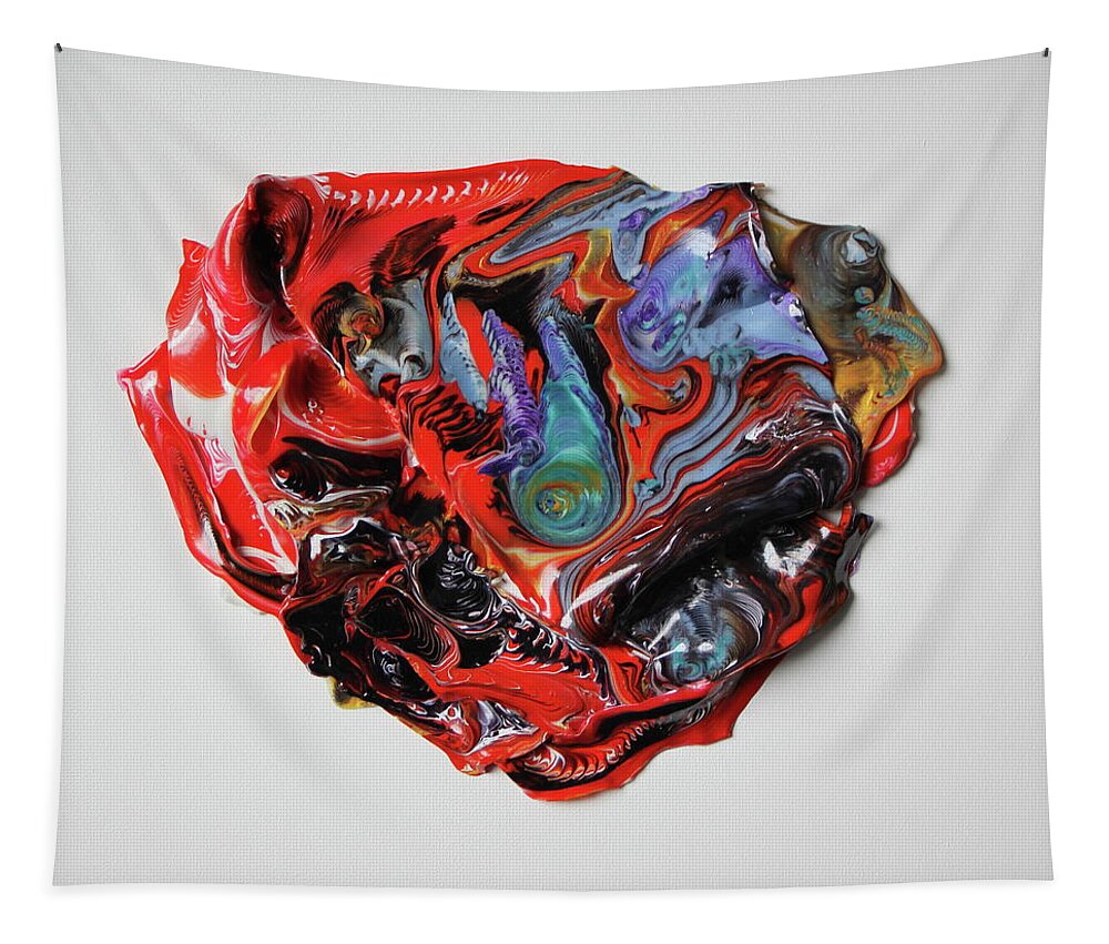 Valentine Tapestry featuring the painting Marvel by Madeleine Arnett
