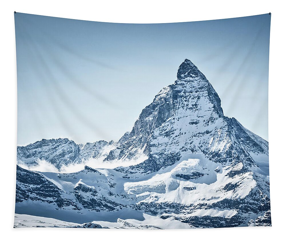 Resolution Tapestry featuring the photograph Matterhorn by Rick Deacon
