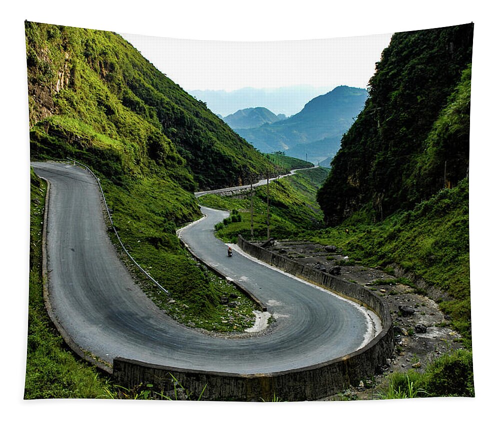 Northern Tapestry featuring the photograph Memory Lane - Ha Giang Province, Northern Vietnam by Earth And Spirit