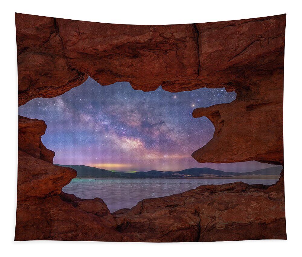 Colorado Tapestry featuring the photograph Milky Way Views by Darren White