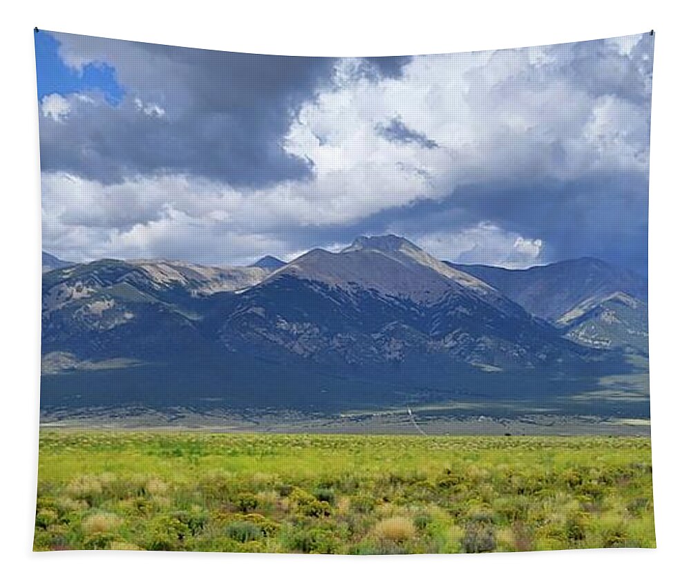Mount Blanca Tapestry featuring the photograph Mount Blanca by Ally White