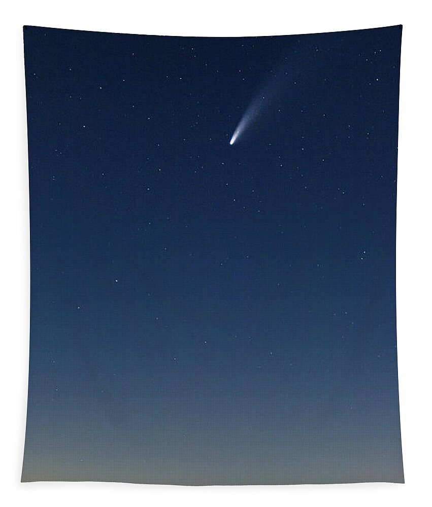 Neowise Tapestry featuring the photograph NEOWISE in the Heartland by Jayme Spoolstra