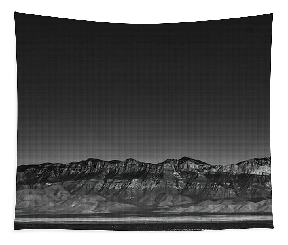 Franklin Tapestry featuring the photograph New Mexico Beauty #blackwhite by Andrea Anderegg
