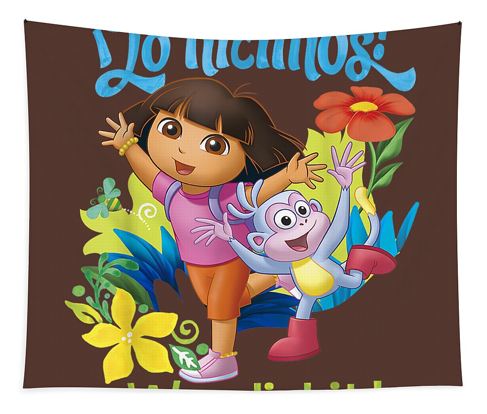 Can you spot the happy face?, Dora the Explorer