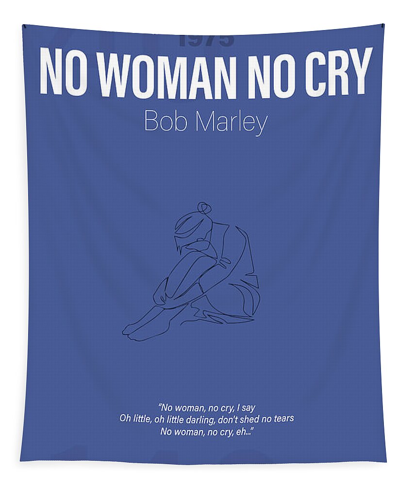 No Woman No Cry Bob Marley Minimalist Song Lyrics Greatest Hits of