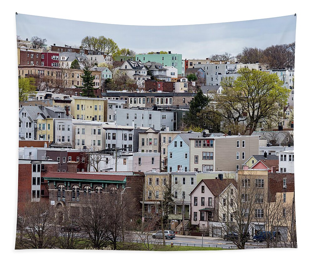 Bath House Tapestry featuring the photograph Nodine Hill by Kevin Suttlehan
