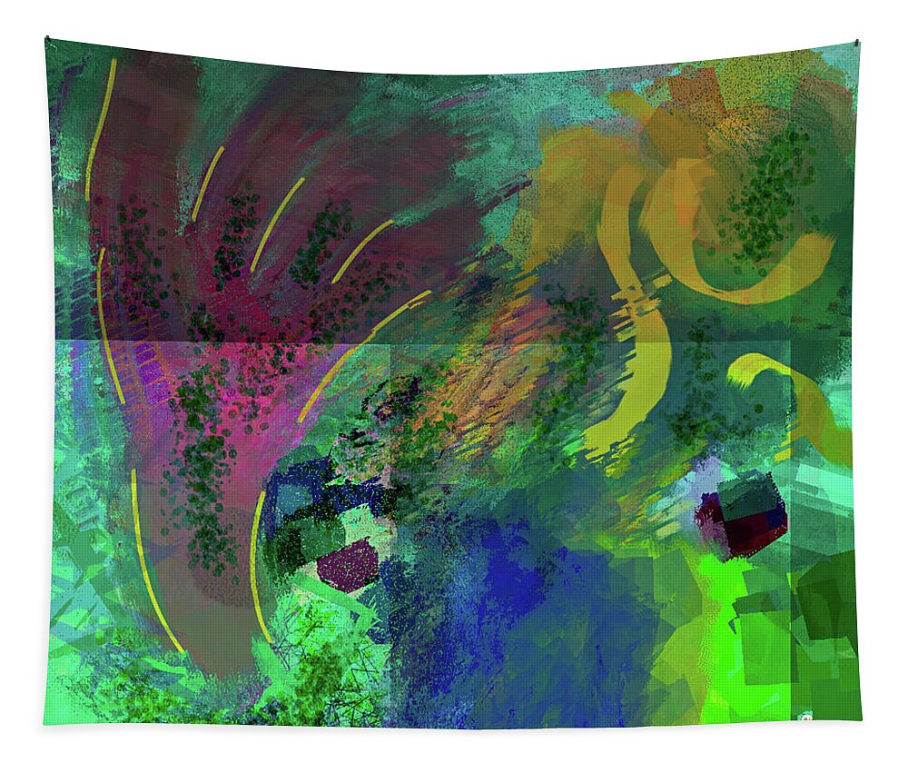 Non.digital Art Tapestry featuring the digital art Non 1 #k6 by Leif Sohlman