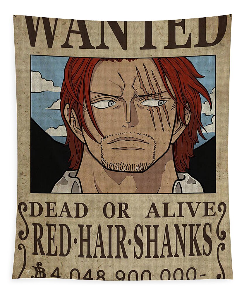 One Piece - Wanted Poster - Shanks 