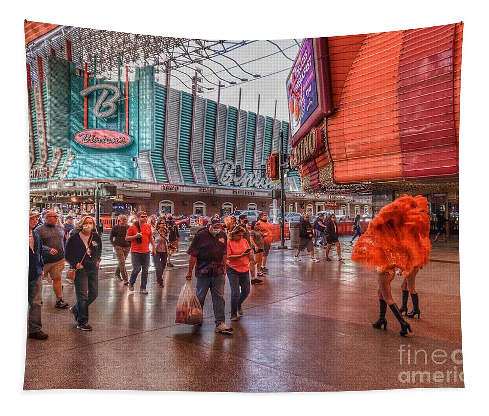  Tapestry featuring the photograph Orange In Style by Rodney Lee Williams