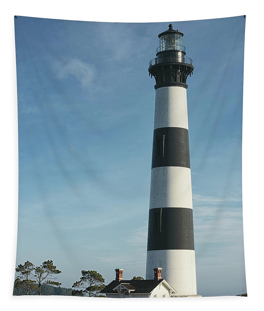 North Carolina Tapestry featuring the photograph Outer Banks Icon 2 by Robert Fawcett