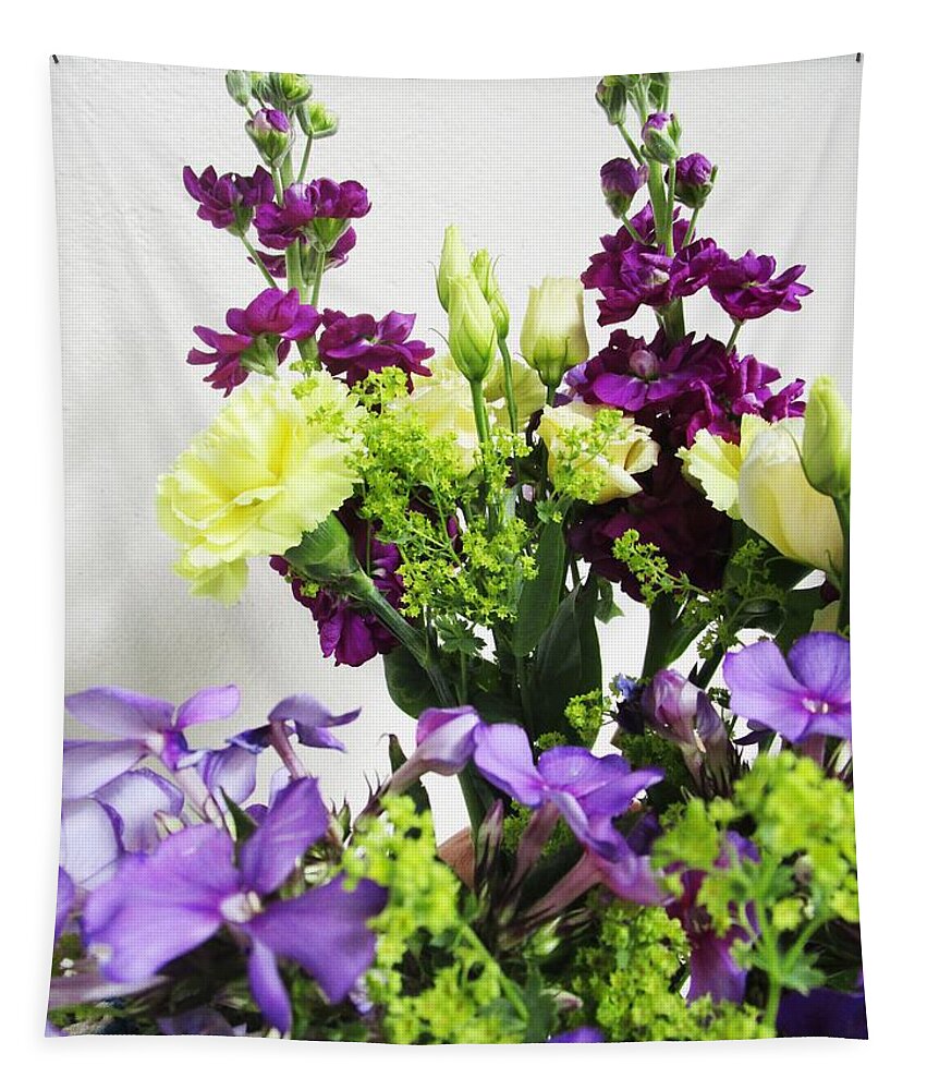 Cut Flowers Tapestry featuring the photograph Painkillers by Rosita Larsson