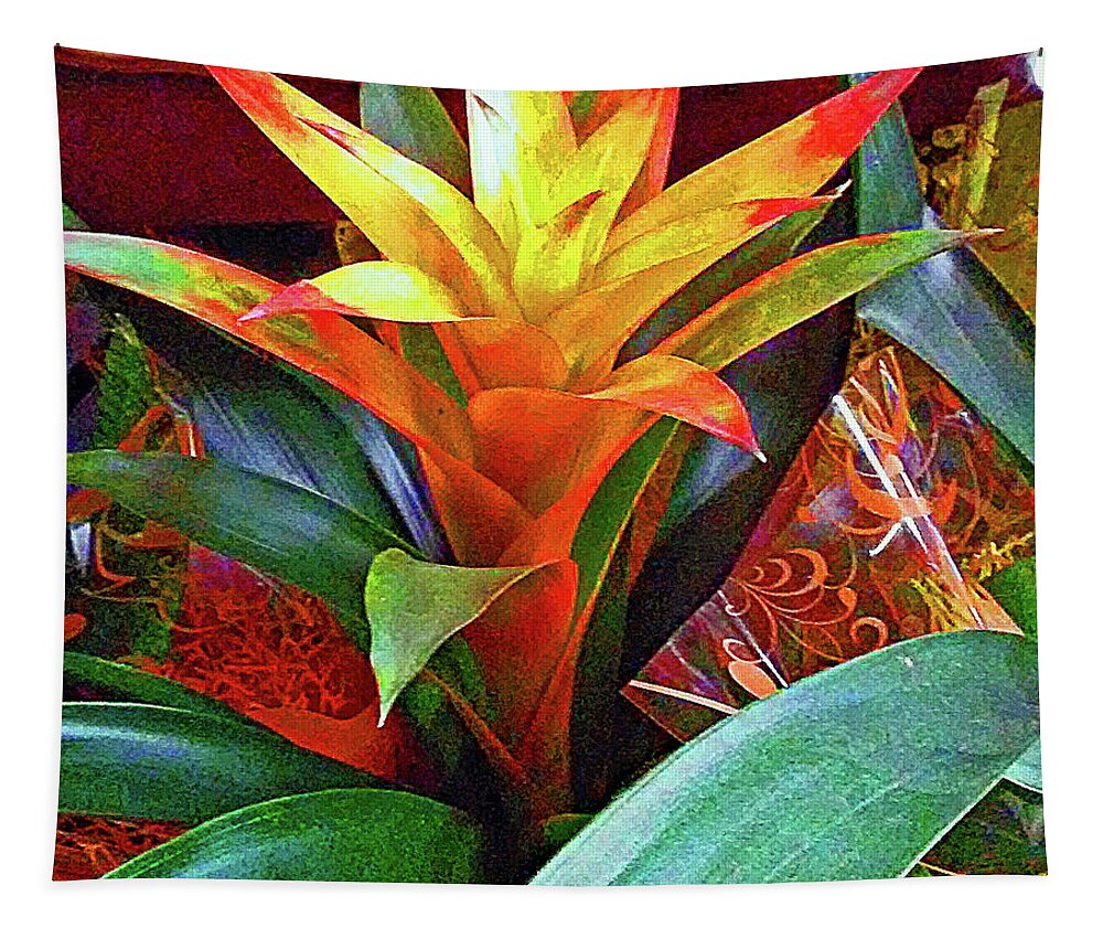 Plant Tapestry featuring the photograph Painterly Plant by Andrew Lawrence