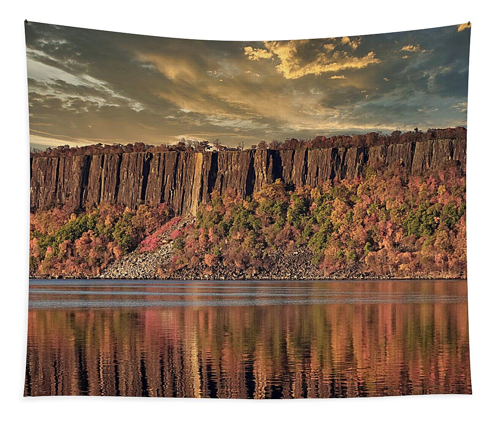 Autumn Tapestry featuring the photograph Palisades Autumn Colors by Russ Considine