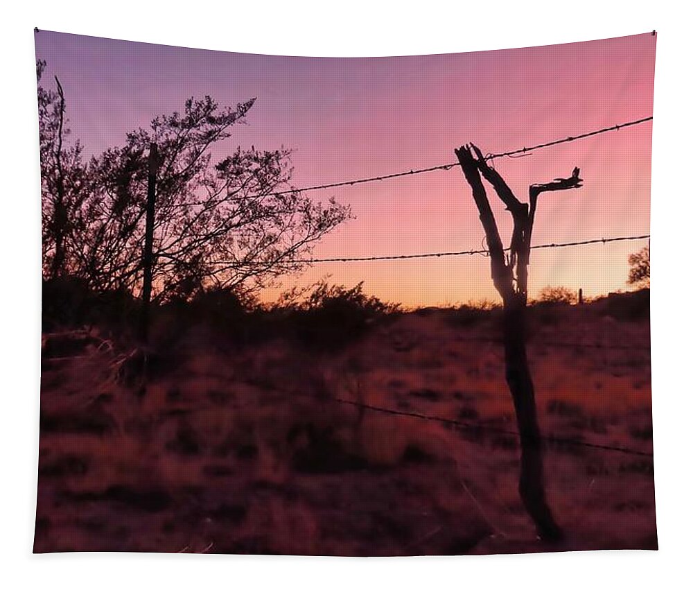 Arizona Tapestry featuring the photograph Passing A-Way of Life by Judy Kennedy