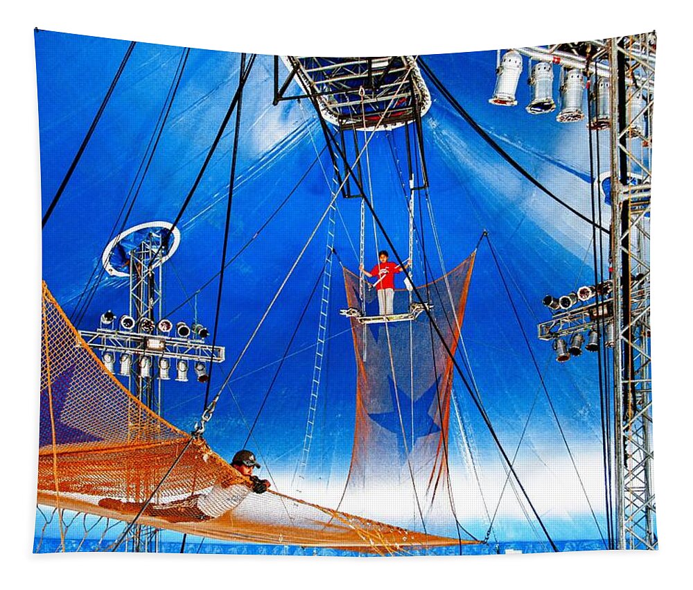 Trapeze Tapestry featuring the photograph Perfect childhood by Eyes Of CC
