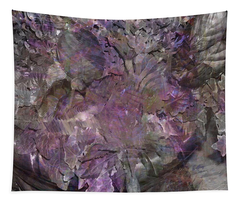 Petal To The Metal Tapestry featuring the digital art Petal To The Metal - Square Version by Studio B Prints