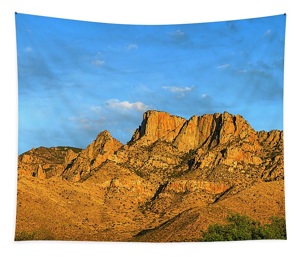 Afternoon Tapestry featuring the photograph Picos Dorados 25001 by Mark Myhaver