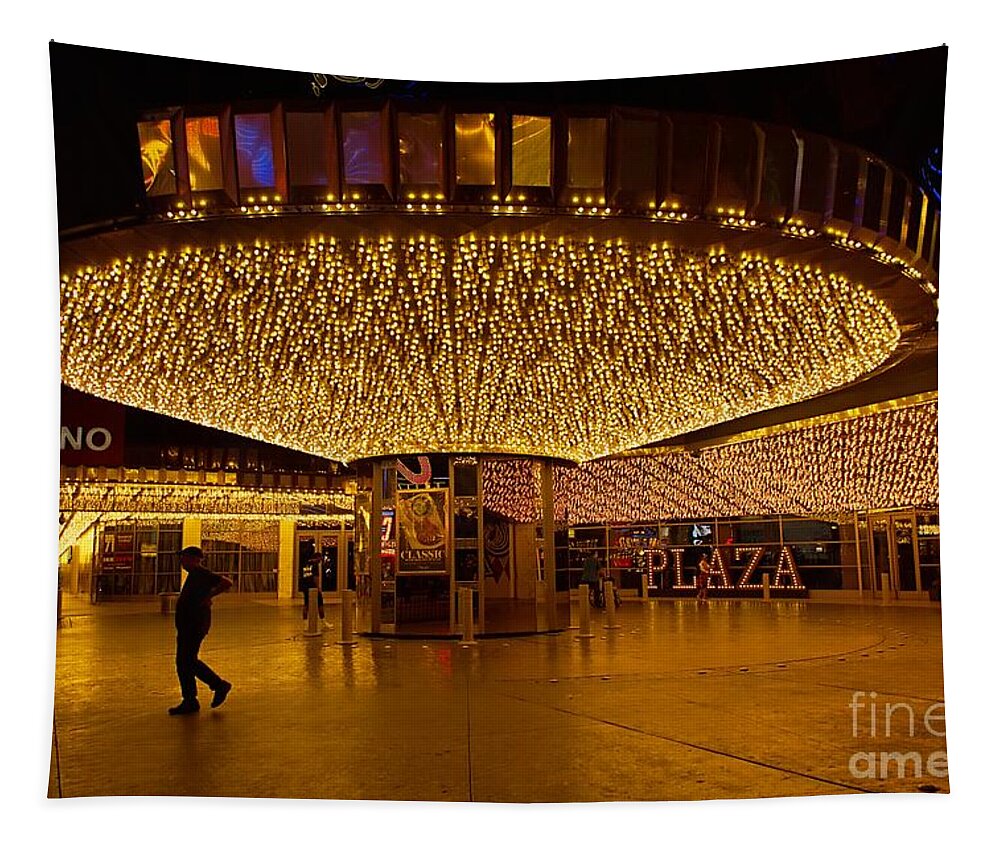  Tapestry featuring the photograph Plaza by Rodney Lee Williams