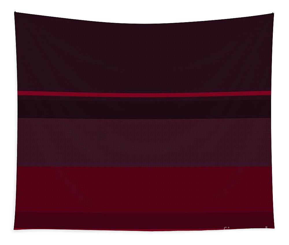 Red Tapestry featuring the digital art Plum by Wade Hampton