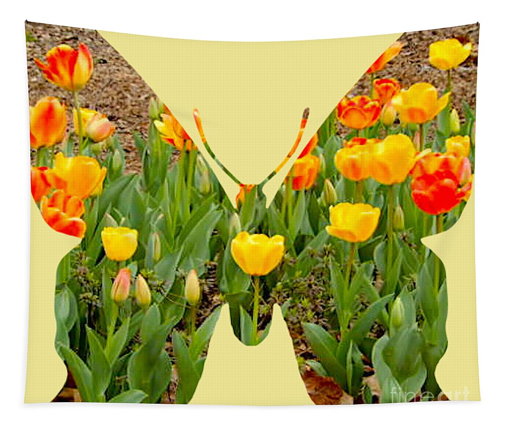 Promise Of Spring Tapestry featuring the digital art Promise of Spring by Karen Francis