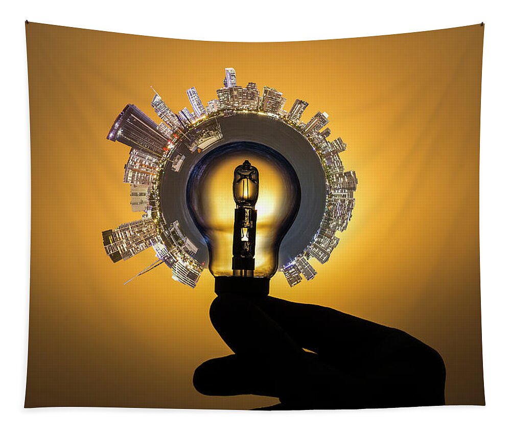 Renewable Energy Tapestry featuring the photograph Pure Power by Ari Rex