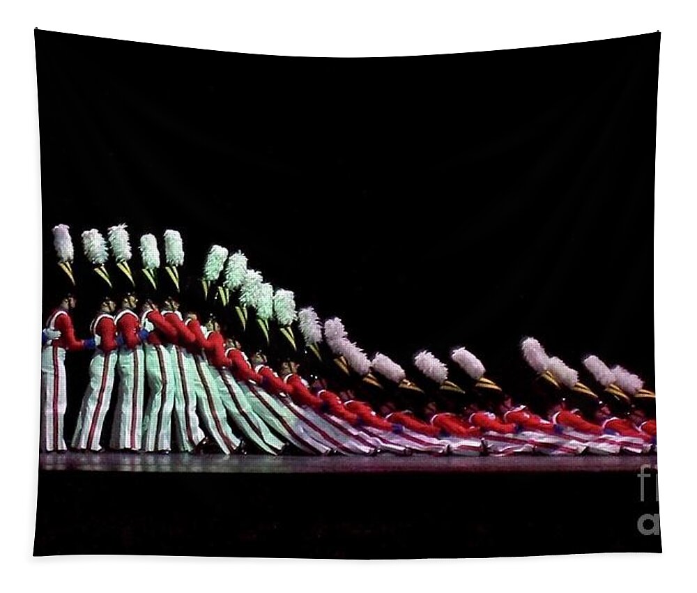 Nyc Tapestry featuring the photograph Radio City Rockettes by Carol Bradley