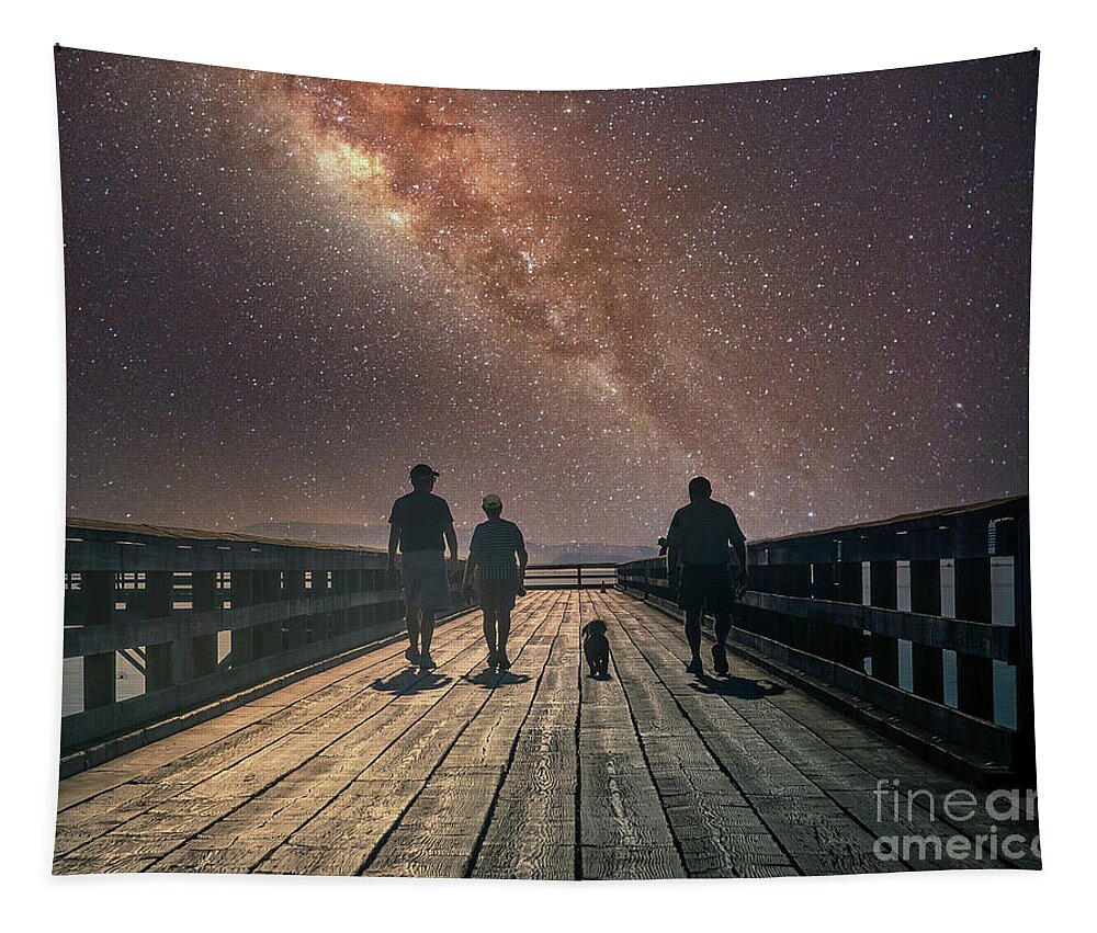 Stars Tapestry featuring the photograph Reach For The Stars by Barry Weiss