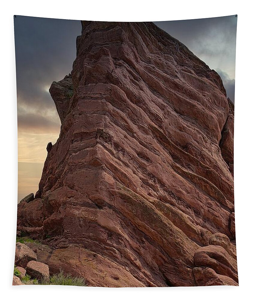 Red Rocks Tapestry featuring the photograph Red Rocks by Veronica Batterson