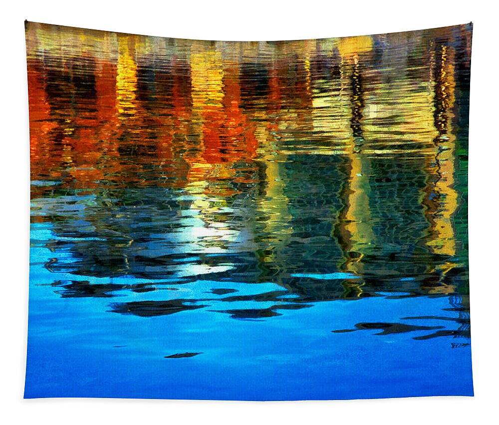 Photo Tapestry featuring the photograph Reflection of Where I've Been by Anthony M Davis