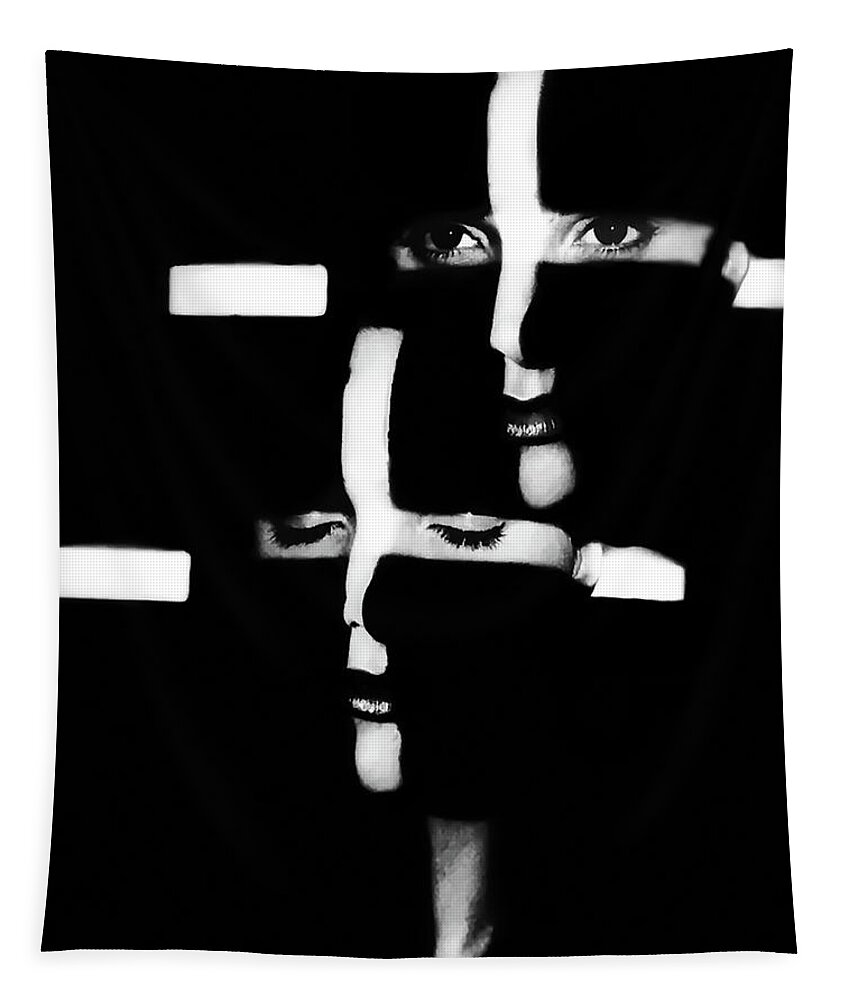 Eyes Tapestry featuring the photograph Reflected in Your Eyes by Andrea Kollo