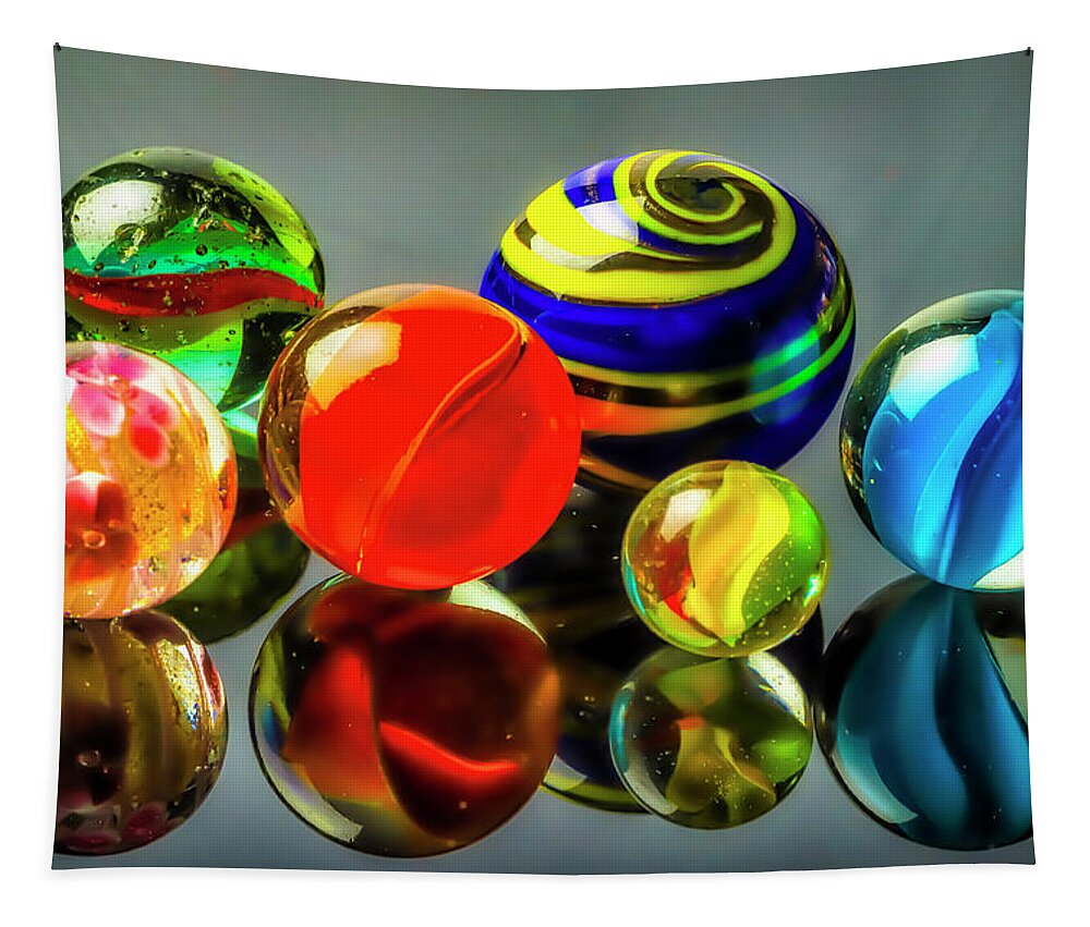 Reflecting Glass Marbles Photograph by Garry Gay - Fine Art America