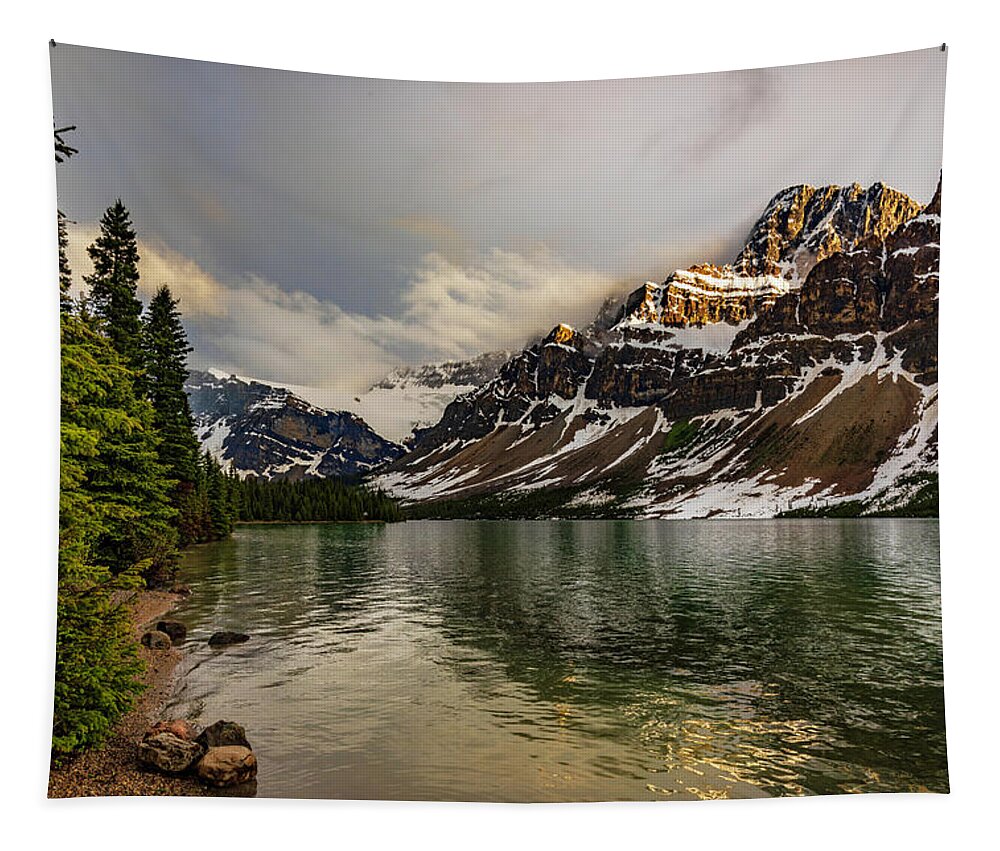 Alberta Tapestry featuring the photograph Respite by Chad Dutson