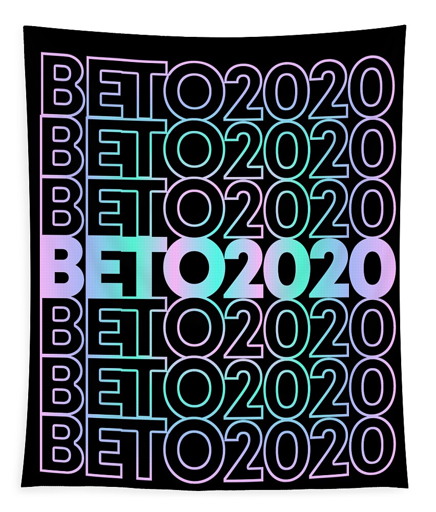 Cool Tapestry featuring the digital art Retro Beto 2020 by Flippin Sweet Gear