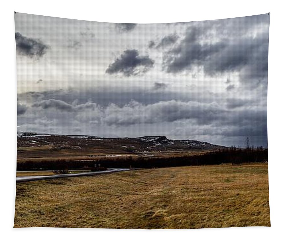 Water Tapestry featuring the photograph Reykholt by Robert Grac