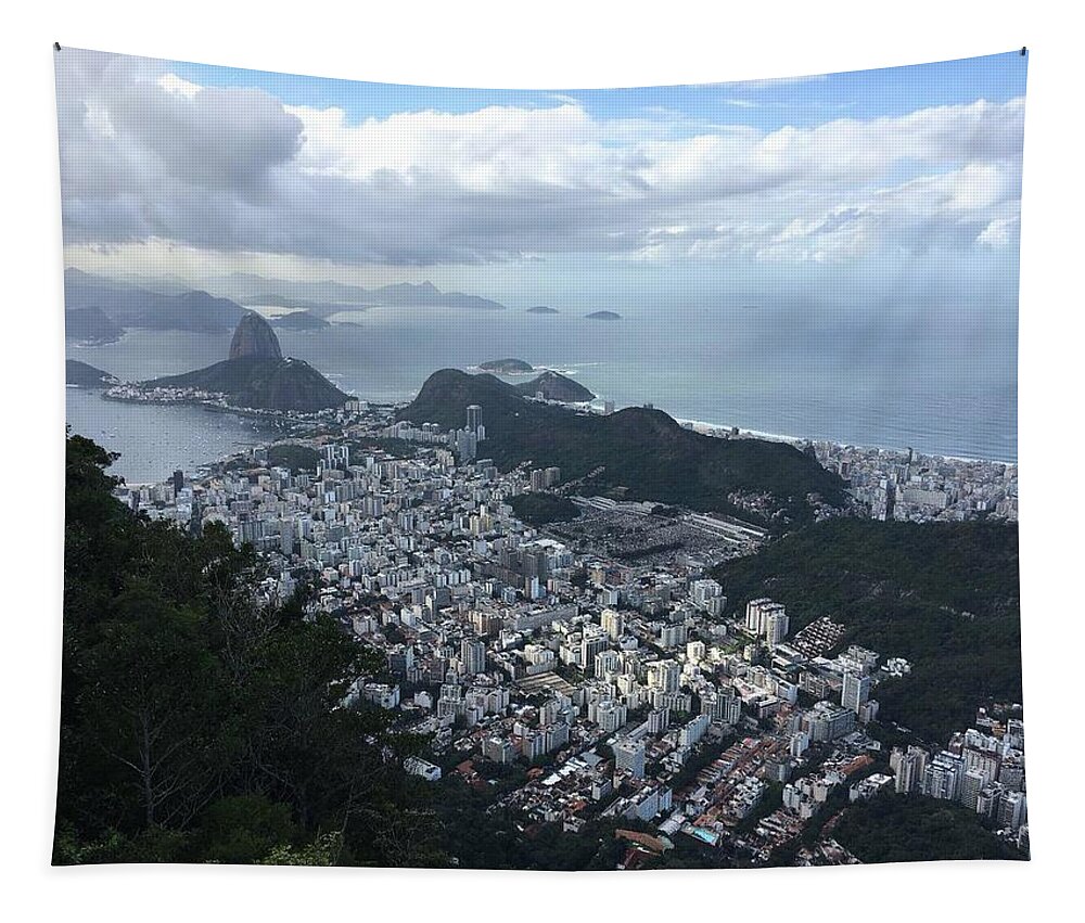 Brazil Tapestry featuring the photograph Rio de Janeiro by Bettina X
