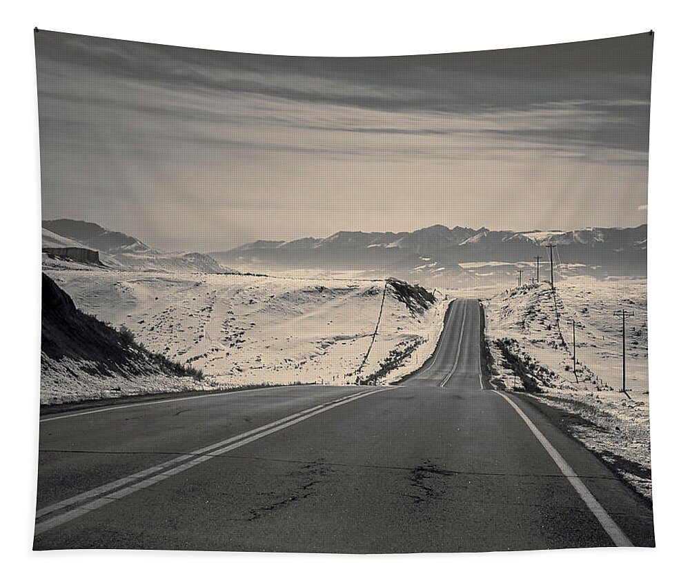 Colorado Tapestry featuring the photograph Road To Kremmling by Michael Smith