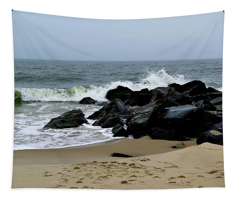 Ocean Tapestry featuring the photograph Rough Seas by Linda Stern