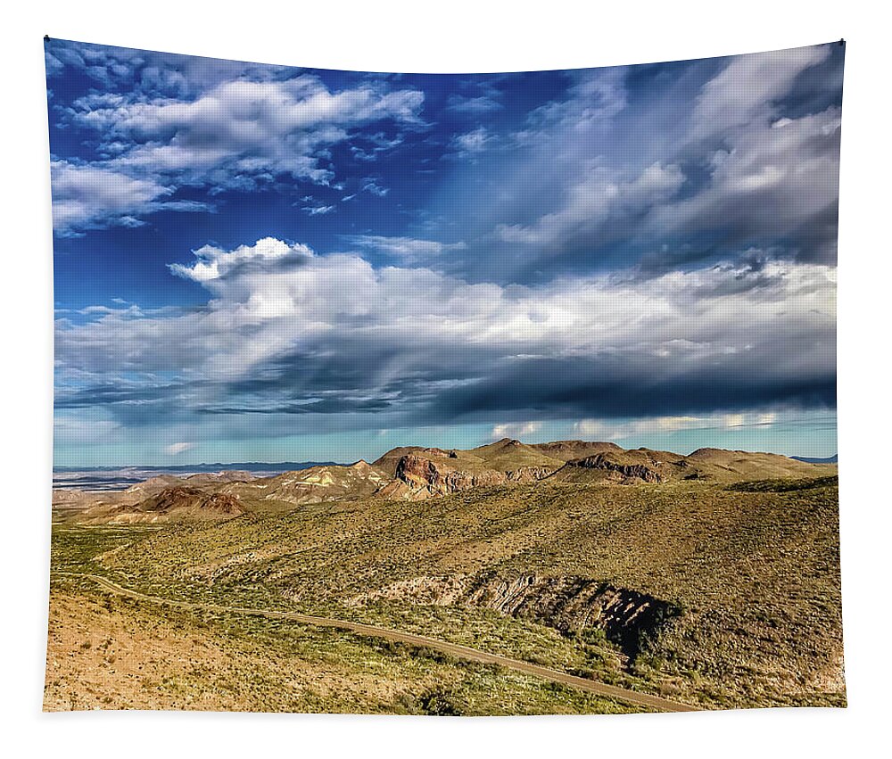 Bigbend Tapestry featuring the photograph Round the Bend by Pam Rendall