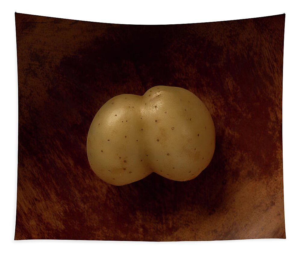 Potato Tapestry featuring the photograph Rude Potato #1 by David Smith
