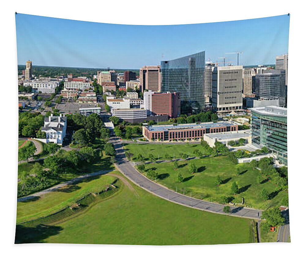  Tapestry featuring the photograph Rva 030 by Richmond Aerials