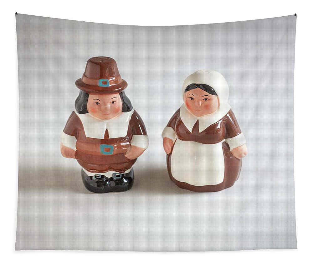 Salt And Pepper Shakers Tapestry featuring the photograph Salt and Pepper Shakers 104 by Rich Franco