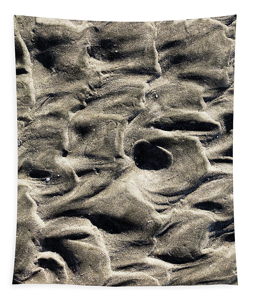Sand Textures Tapestry featuring the photograph Sand Series 2 by Richard Amble