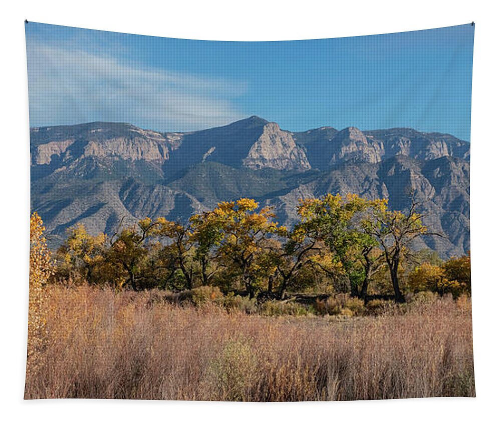 Landscape Tapestry featuring the photograph Sandia Afternoon by Seth Betterly