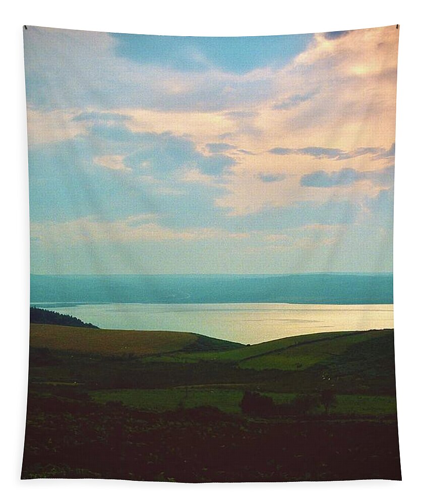 Sunset Tapestry featuring the photograph Scottish Sunset by Gordon James