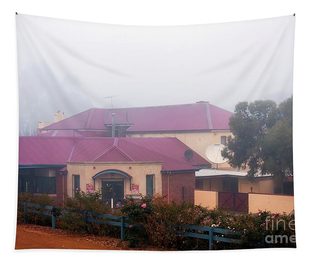 Bridgetown Tapestry featuring the photograph Scotts Tavern, Bridgetown, Western Australia by Elaine Teague