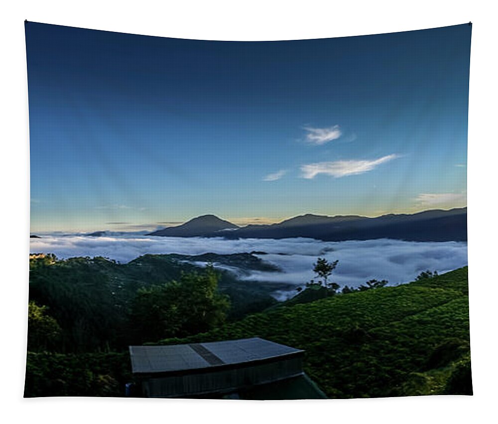 Apo Tapestry featuring the photograph Sea of Clouds in Mountain Province by Arj Munoz