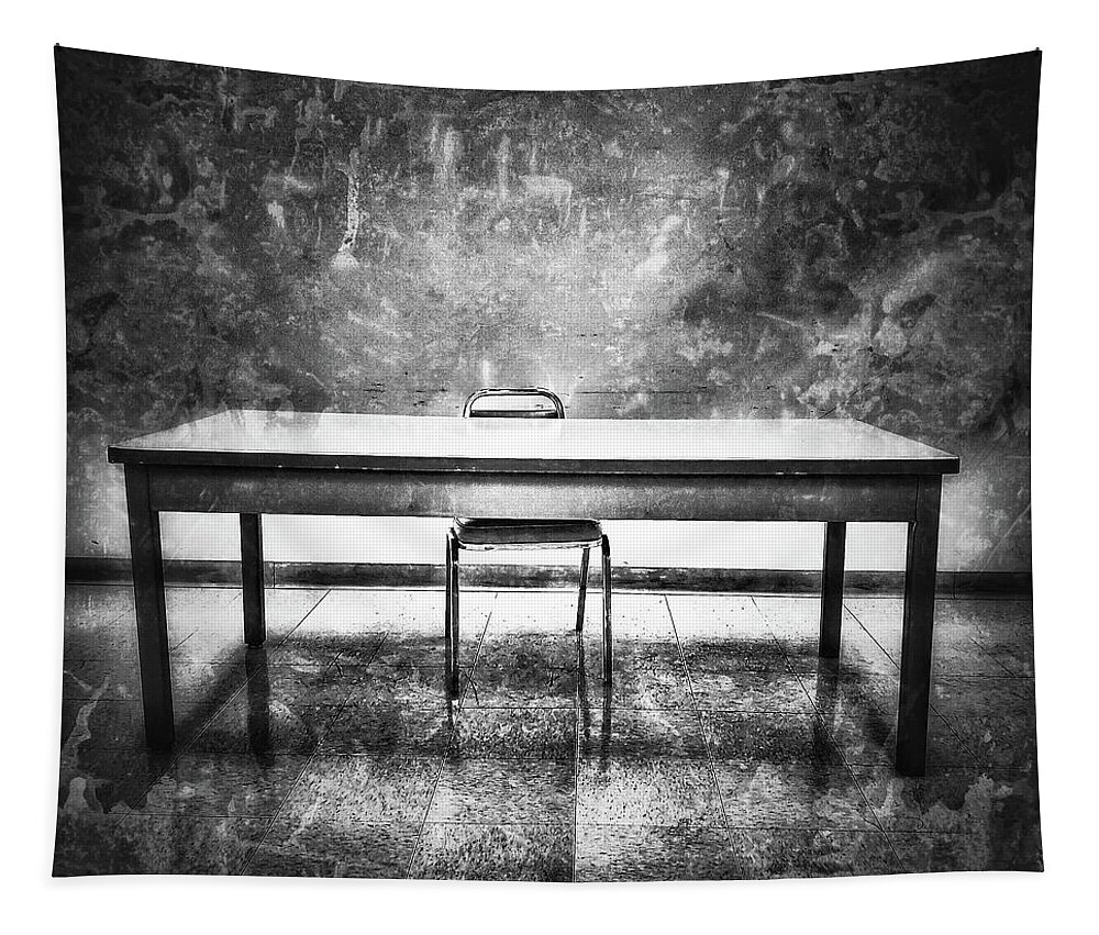  Tapestry featuring the photograph Seat at the Table by Al Harden